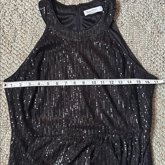 Black Sequin Dress - Picture 11 of 12